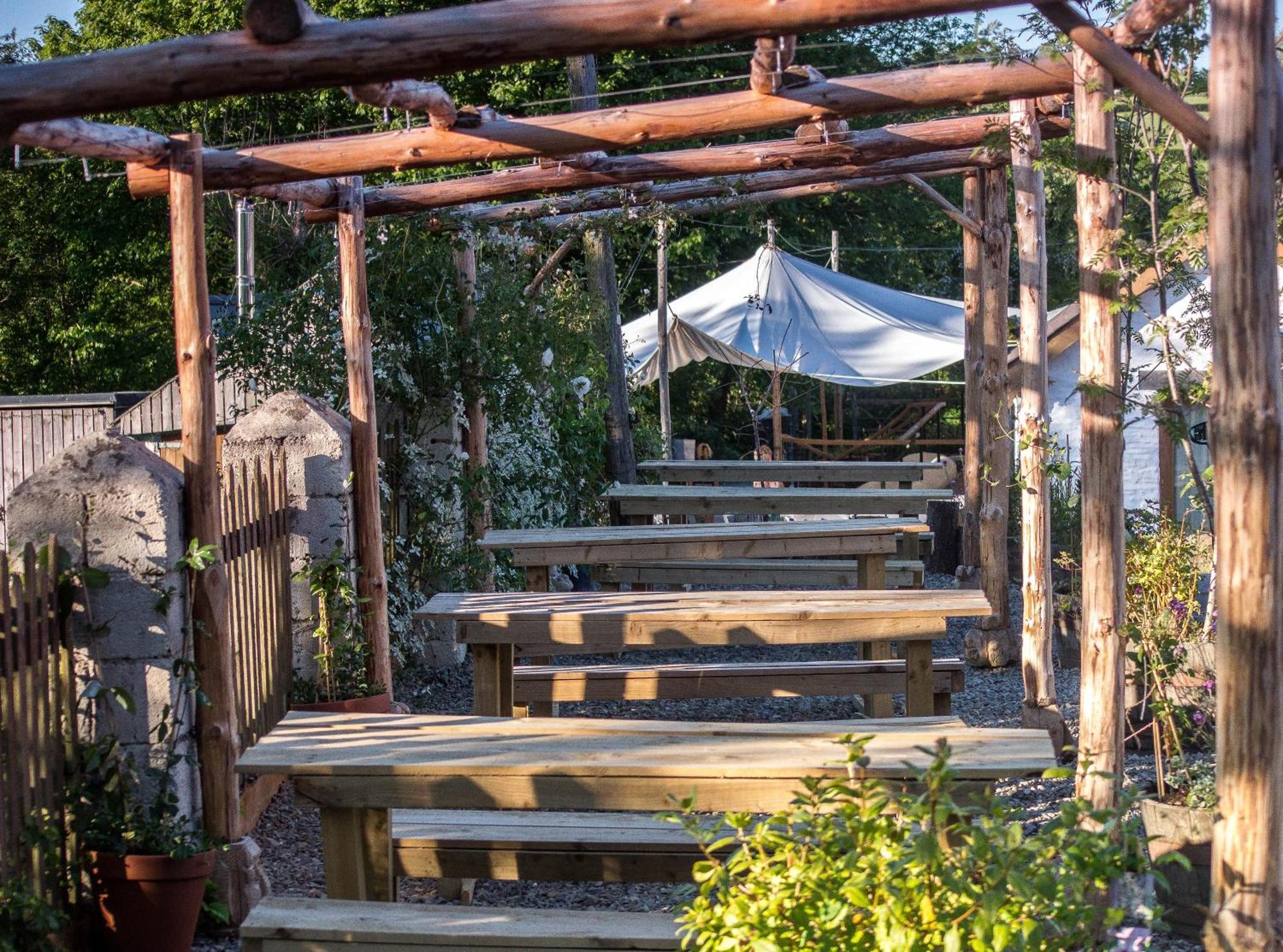 Ceridwen Glamping, Double Decker Bus And Yurts Hotel Llandysul Bagian luar foto