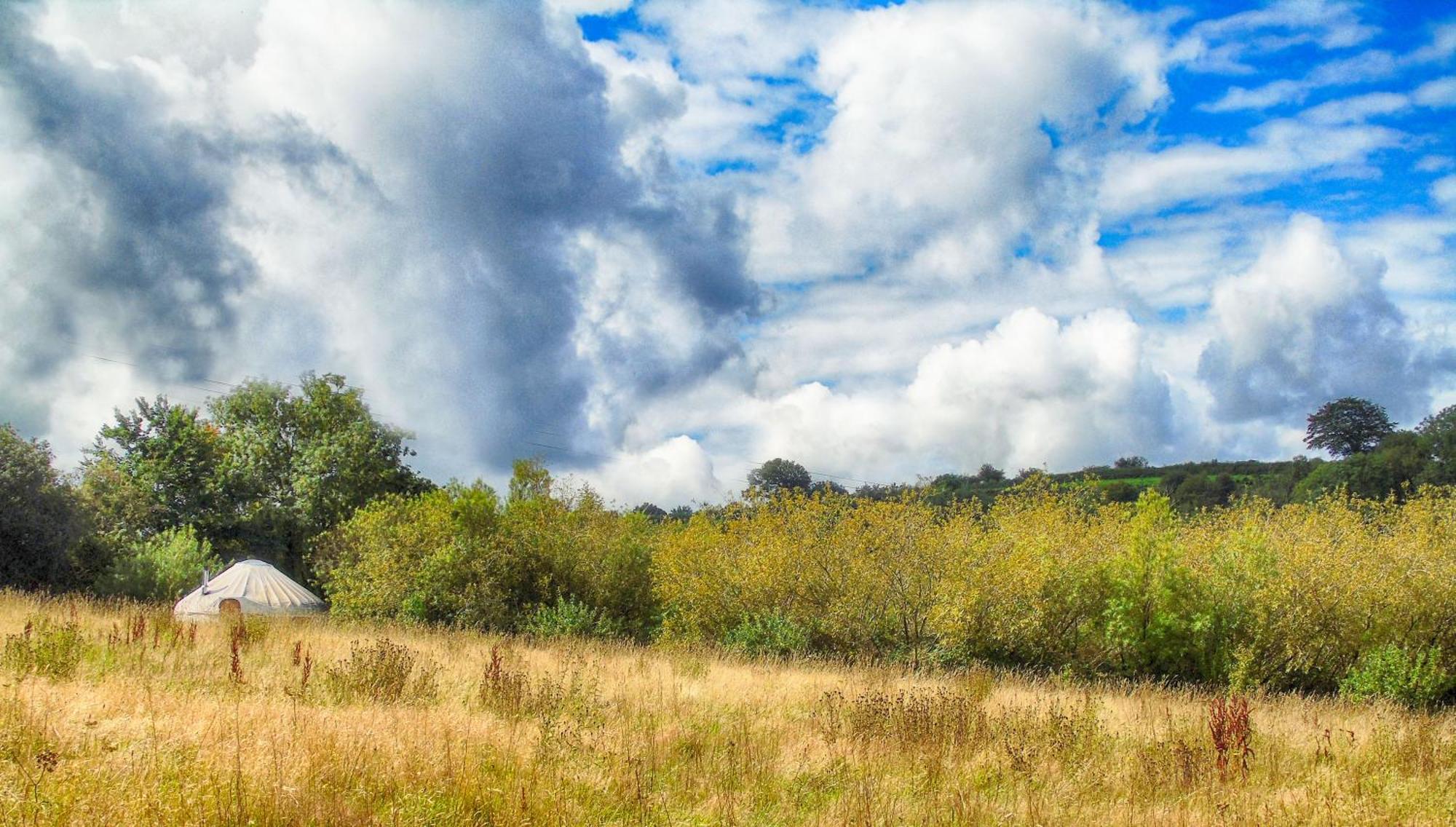 Ceridwen Glamping, Double Decker Bus And Yurts Hotel Llandysul Bagian luar foto